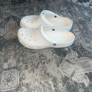 Crocs men’s white clogs size 13